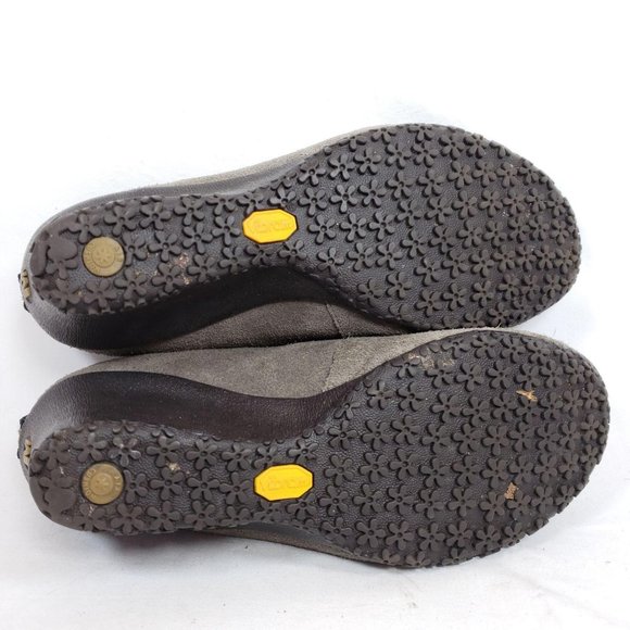 Merrell Tulip Grey Wedge Pump Heels Shoes Women's - Picture 7 of 7